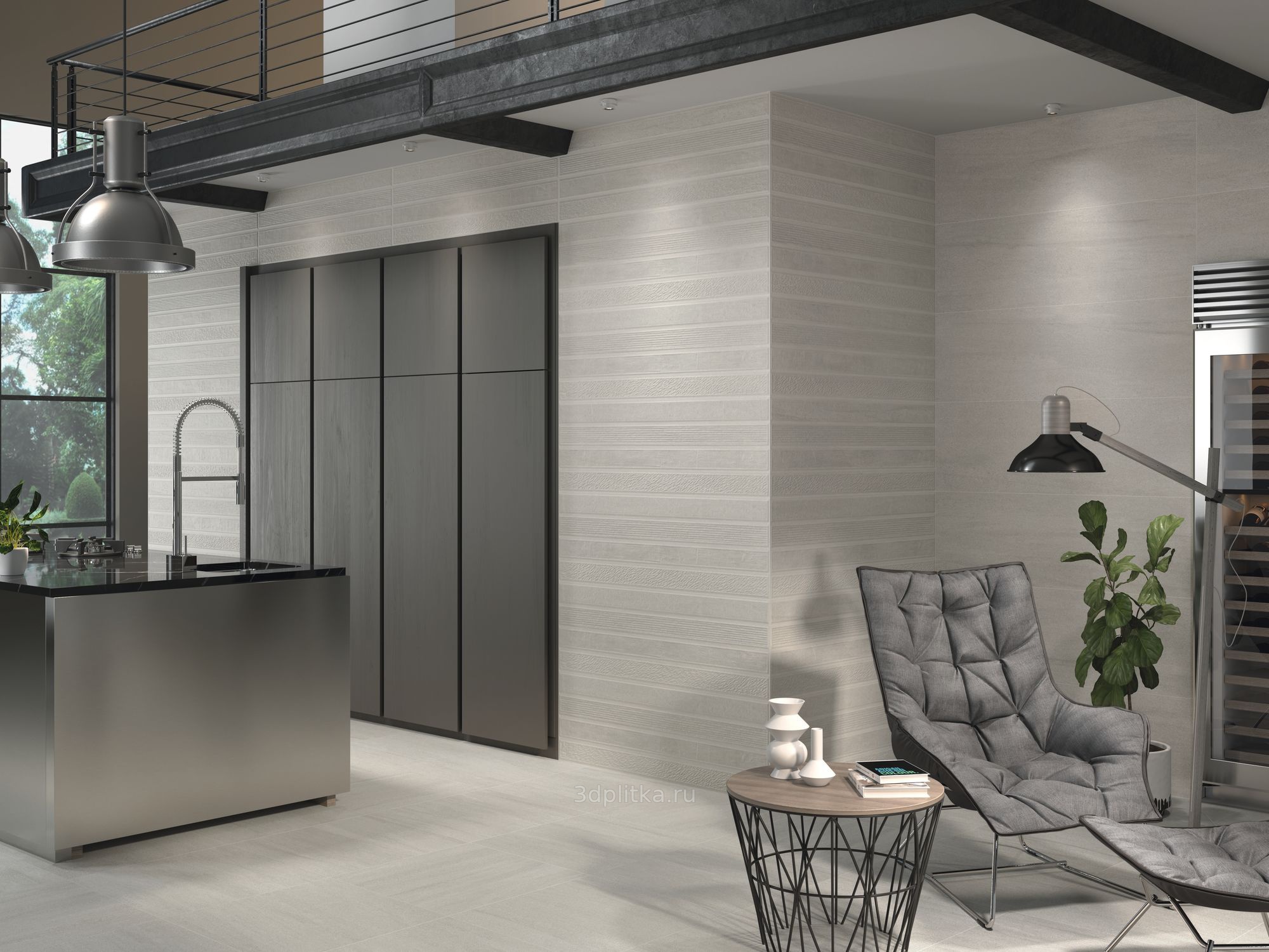 Картинка Baldocer Prospect, Керамогранит, 60x120 см