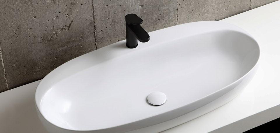 Раковина - Azzurra, Elegance, 44x90x14 см, ELLA090440CMBI/(ECI90M bi)*1