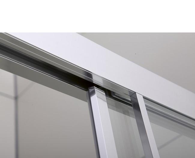 Душевой уголок - Cezares, Comfort, 90x100x195 см, COMFORT-AH-1-100/90-C-Cr / AH-1-100/90-C-Cr