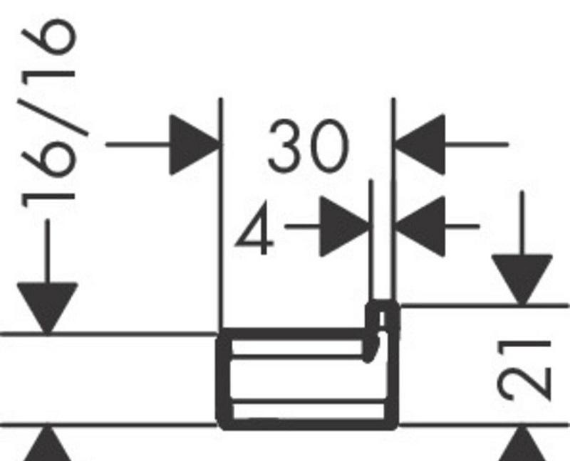 Hansgrohe AddStoris, Крючок, 41742000