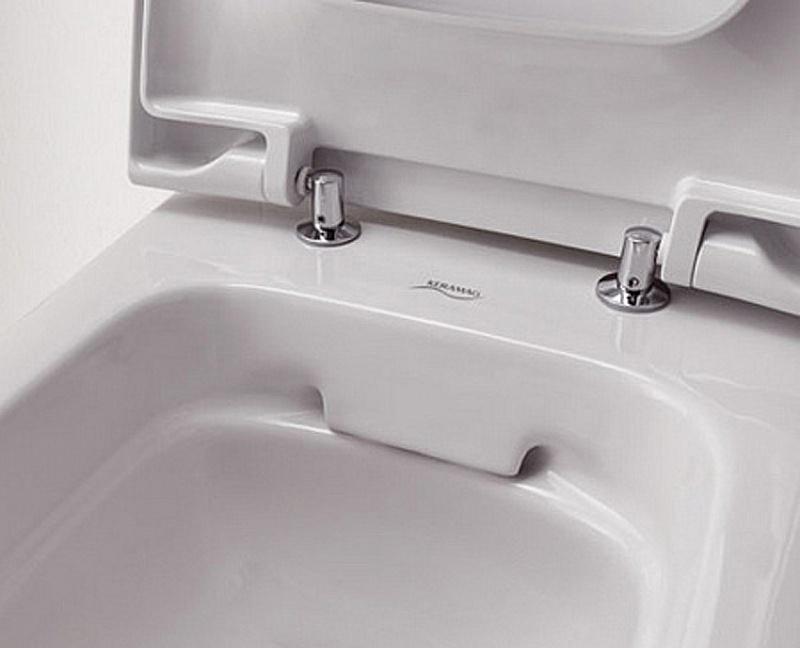 Geberit Renova Plan, Унитаз подвесной, 500.378.01.1+500.692.01.1