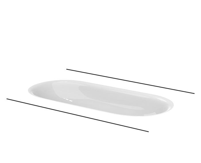 Bette Comodo, Раковина, A217-000 PW