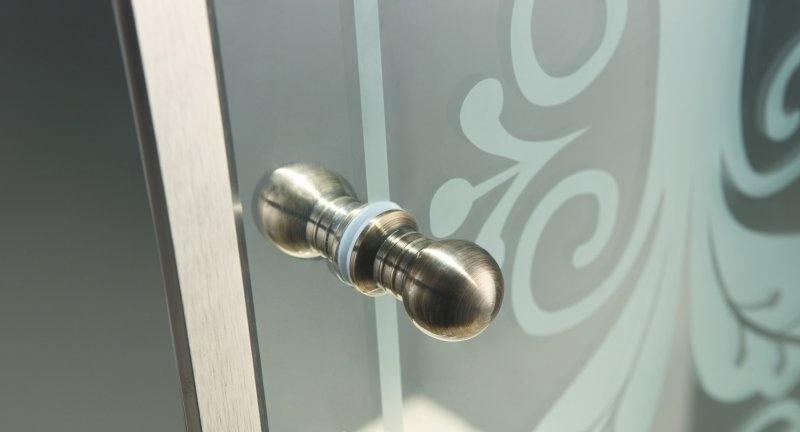 Душевой уголок - Cezares, Giubileo, 100x100x195 см, GIUBILEO-R-2-100-SCORREVOLE-CP-G