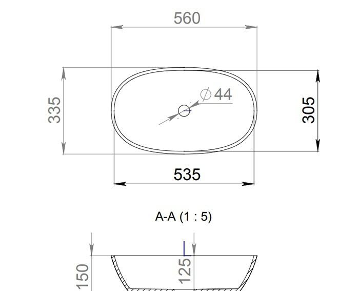 Salini Callista, Накладная (чаша), 1101106G