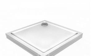 Душевой поддон - Aquanet, Alfa Delta, 90x90x100 см, DE80B