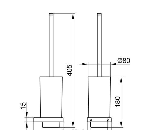 Keuco Edition 11, Ершик, 11164 139000