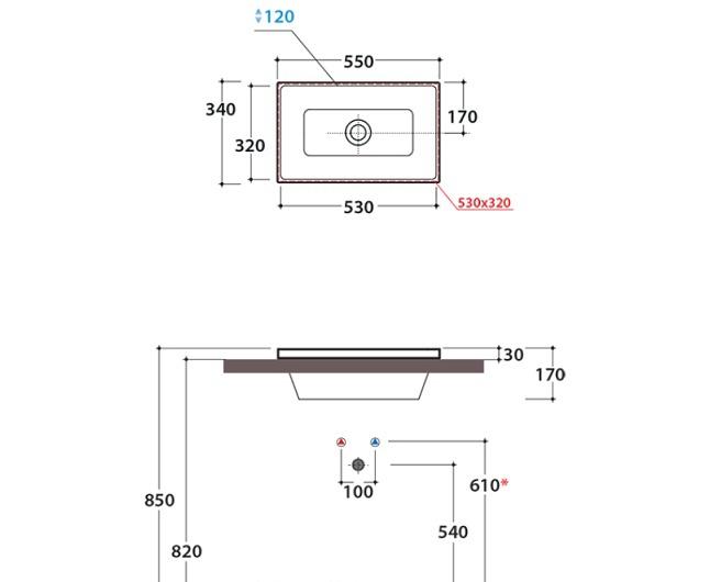 Globo Stockholm, Раковина, FO056.BI