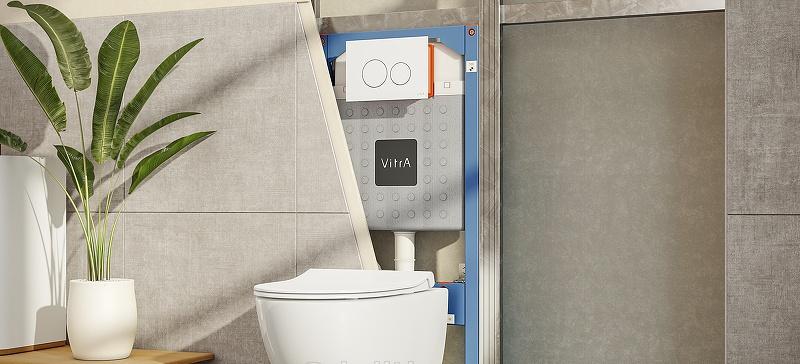 Инсталляция для унитаза - Vitra, без коллекции, 12x53.5x112.5 см, 768-5800-01