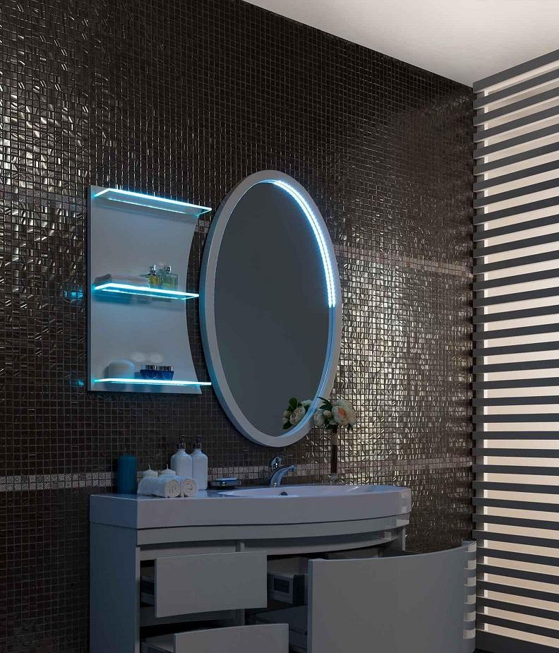 Aquanet Донна, Шкаф-зеркало, 00212992