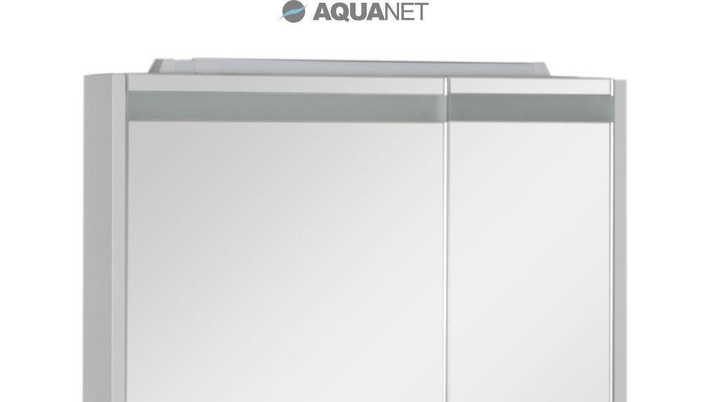 Aquanet Лайн, Шкаф-зеркало, LU-LED010*60-b-Os / KN-LU-LED010*60-b-Os