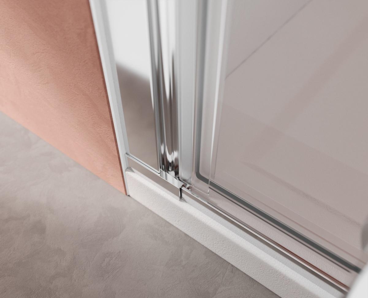 Душевая дверь - Cezares, Liner, 90x195 см, LINER-B-12-90-C-Cr-R