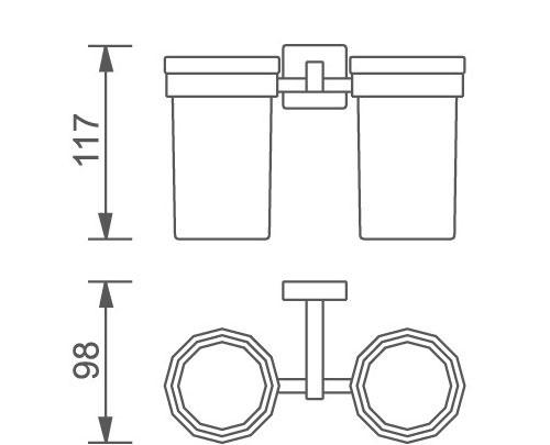 Aquanet 4700, Стакан, 00189298