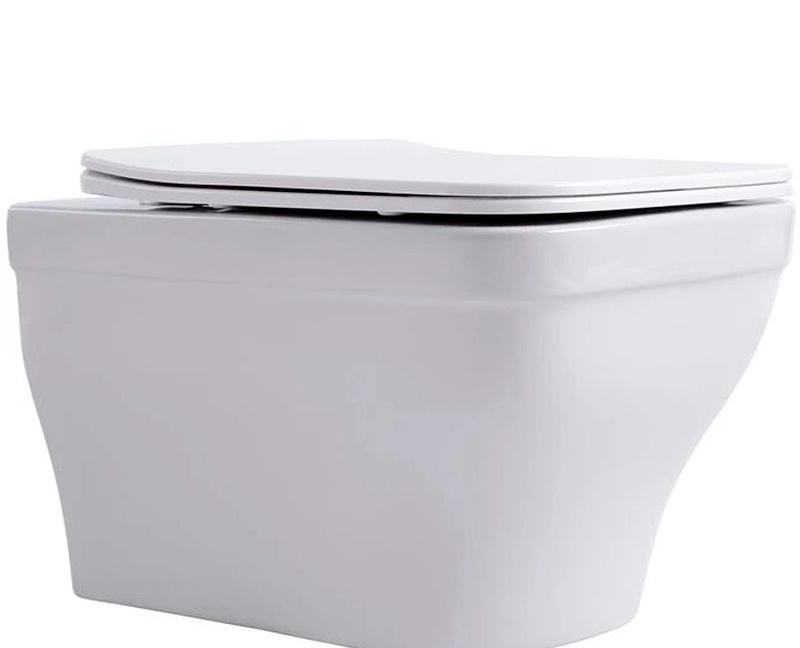 Aquatek Амадео, Унитаз подвесной с инсталляцией и кнопкой, SET AQUATEK АМАДЕО cm-010 4в1