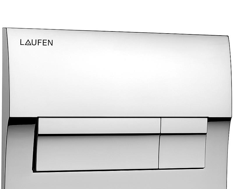 Laufen Pro Rimless, Унитаз подвесной с инсталляцией и кнопкой, Z.RU93.0.761.5