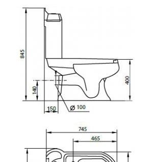 Cezares Royal Palace, сиденья и крышки, CZR-012M-S-CR / CZR-T-012M-S-CR