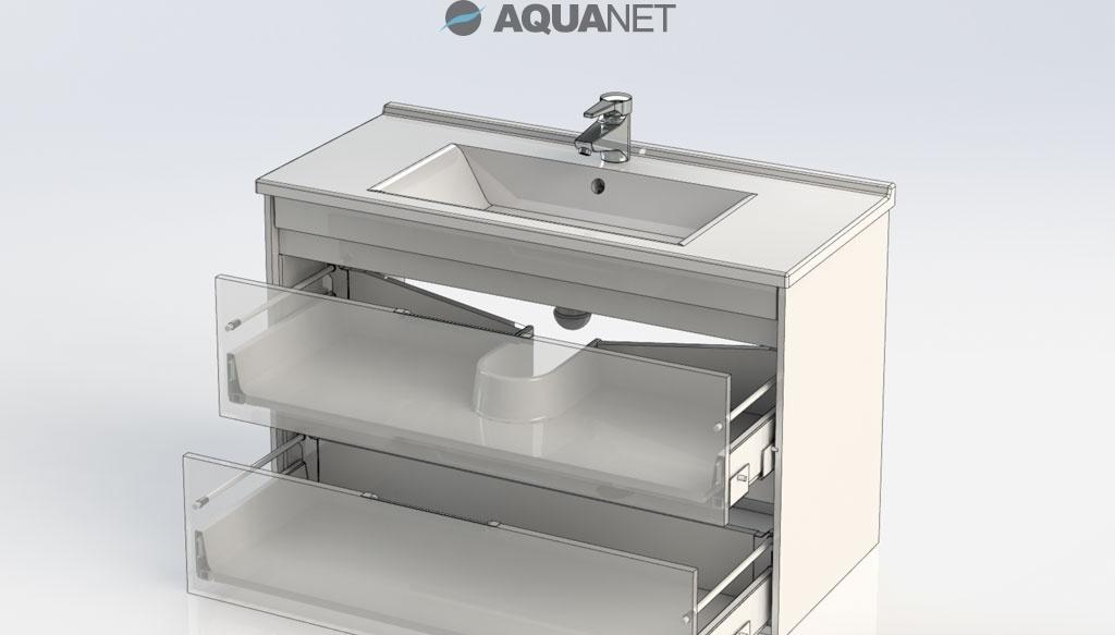 Aquanet Тулон, Тумба для раковины, SFXN122F3957FOT55G0223C0001*1