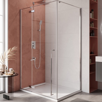 Душевой уголок - Cezares, Liner, 90x120x195 см, LINER-AH-1-120/90-C-Cr-L