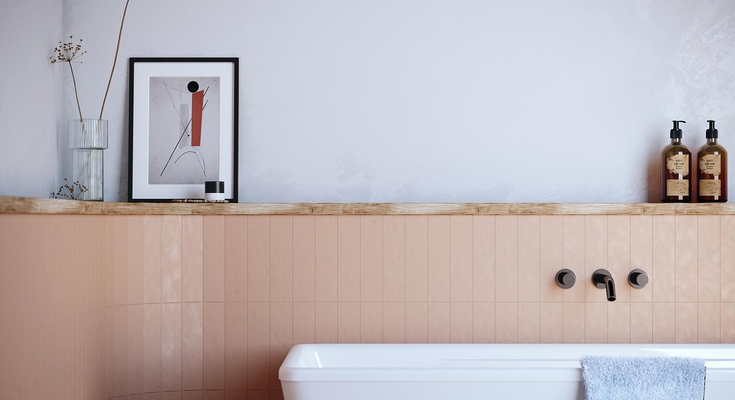 Картинка Creto Aquarelle, Настенная плитка, 5.8x24 см