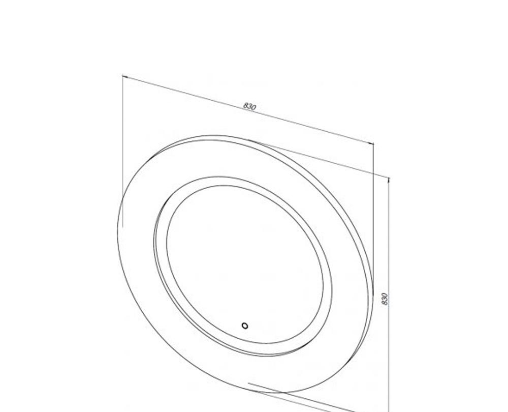 Aquanet Милан, Зеркало, 00241821