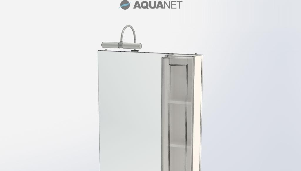 Aquanet Честер, Шкаф-зеркало, 00182632