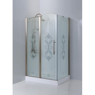 Душевой уголок - Cezares, Giubileo, 120x100x195 см, GIUBILEO-AH-11-120/100-CP-Cr-L