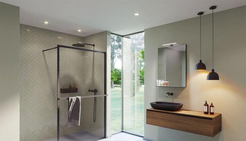 Душевая перегородка - Riho, Lucid, 10x120x200 см, GD400 GD412B000 / G005044121 / GD412B000