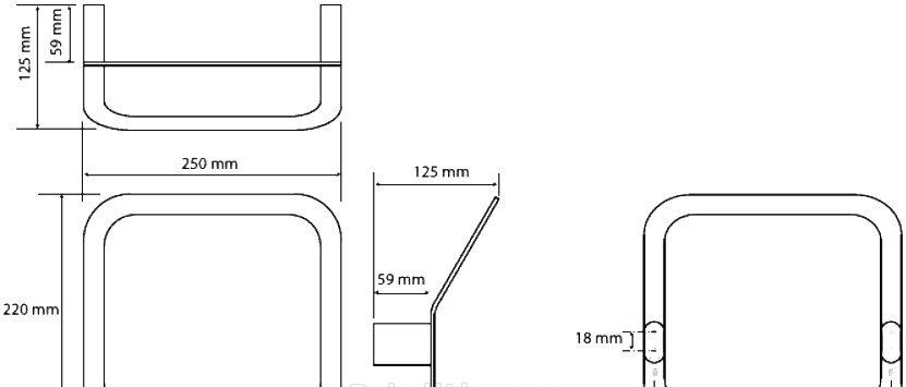 Bemeta Organic, Полотенцедержатель, 157104391