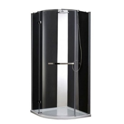 Душевой уголок - Cezares, Bergamo, 100x100x200 см, BERGAMO-R-1-100-ARCO-C-Cr-L-IV / BERGAMO-W-R-1-100-ARCO-C-Cr-L-IV