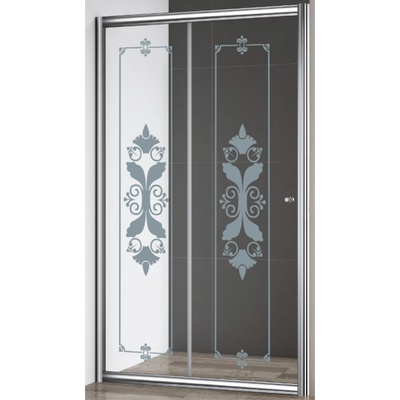 Душевая дверь - Cezares, Giubileo, 120x195 см, GIUBILEO-BF-1-120-CP-Br