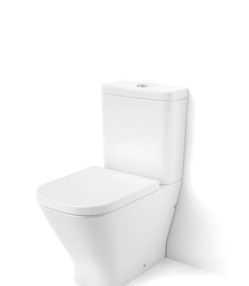 Roca Gap Rimless, сиденья и крышки, 801732004