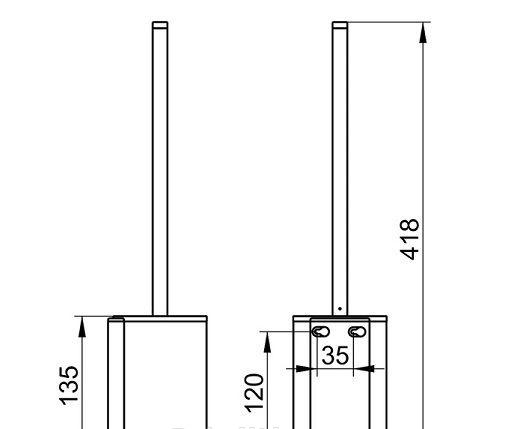 Keuco Plan, Ершик, 14972010200 / 14972 010200