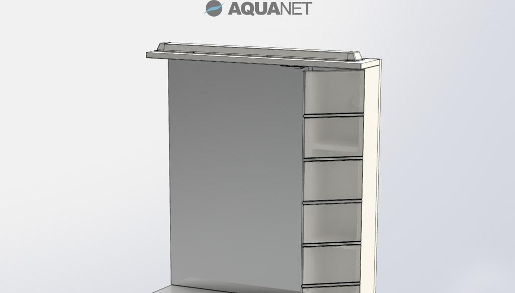 Aquanet Доминика, Шкаф-зеркало, 107001