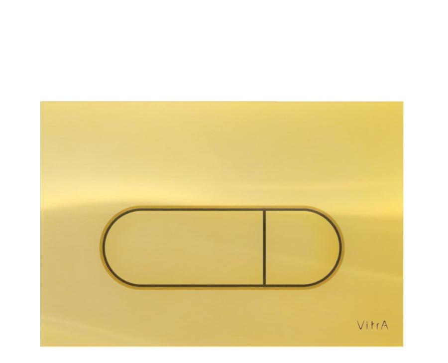 Кнопка смыва - Vitra, Root Round, 0.8x24.4x16.5 см, 740-2224