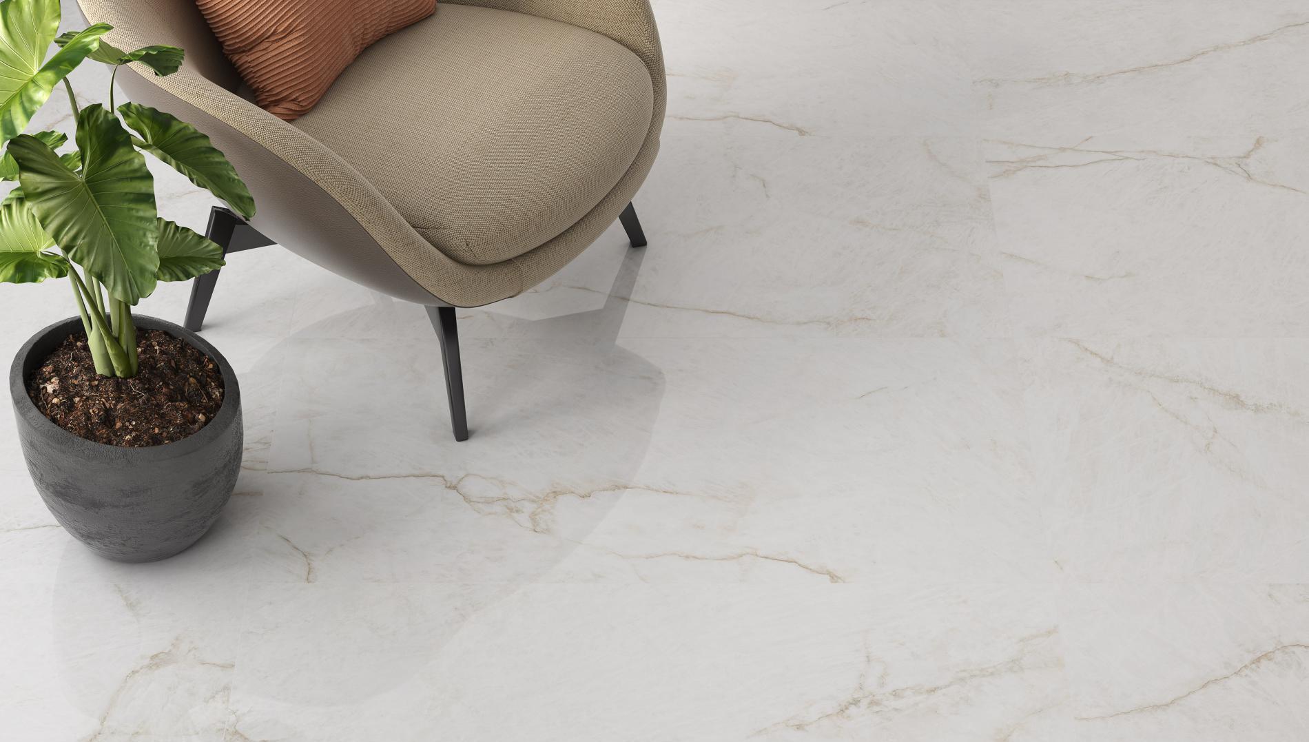 Картинка Pamesa Crystal White, Керамогранит, 120x120 см