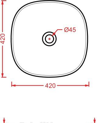 ArtCeram Ghost, Раковина, GHL001 01 00