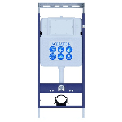 Инсталляция для унитаза - Aquatek, Easy Fix, 10x50x113 см, INS-0000010