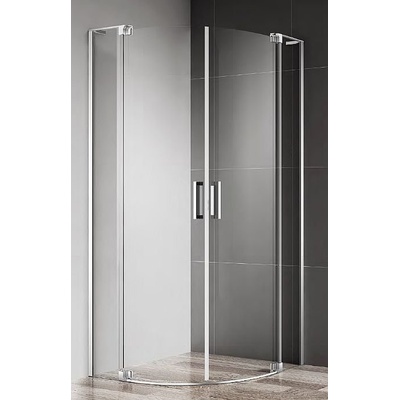 Душевой уголок - Cezares, Slider, 100x100x195 см, SLIDER-R-2-90/100-C-Cr