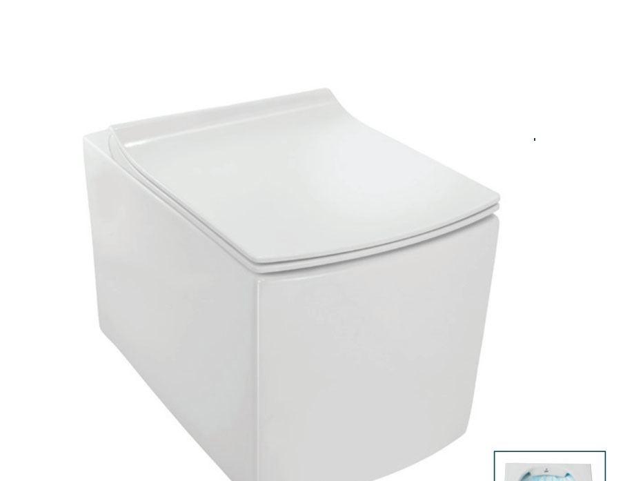 Jaquar Kubix-F, Унитаз подвесной, KUS-WHT-35953BIUFSM