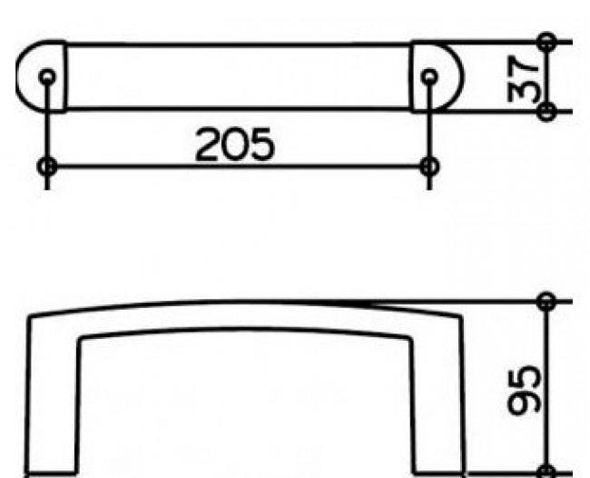 Keuco Elegance, Полотенцедержатель, 11621 010000 / 11621010000
