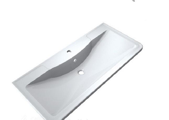 Aquanet Аллегро, Мебельная раковина, Аллегро-900, белая