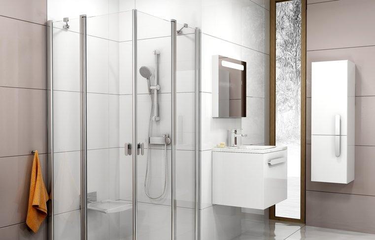 Душевая дверь - Ravak, Chrome, 90x90x195 см, 1QV70C00Z1