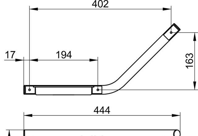 Keuco Plan, Поручень, 14909012037