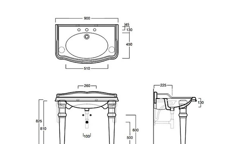 Simas Arcade, Раковина, AR864bi*1
