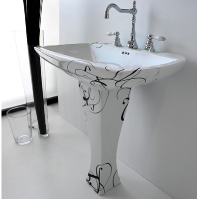 ArtCeram Jazz, Раковина, JZ17DECCLETT=JZV004 01;03