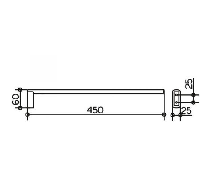 Keuco Edition 400, Полотенцедержатель, 11520010000