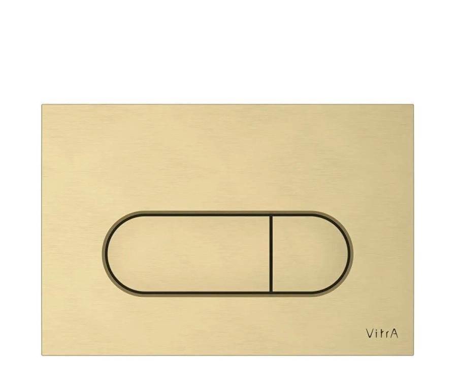 Кнопка смыва - Vitra, Root Round, 0.9x24.4x16.5 см, 740-2225