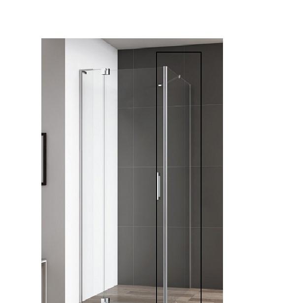 Боковая стенка - Cezares, Slider, 90x195 см, SLIDER-90-FIX-C-NERO