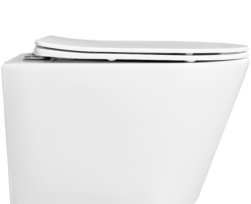 Aquatek Вега, Унитаз подвесной с инсталляцией и кнопкой, Set AQUATEK ВЕГА-012 4в1