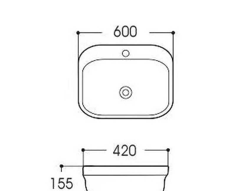 Aquatek Амадео, Раковина, AQ6042-00