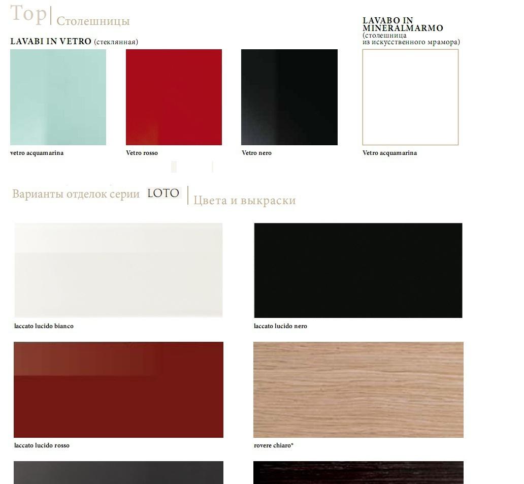 Cezares Loto Moderno, Тумба для раковины, 43-BP-090-GRVT